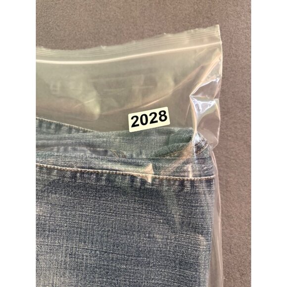 Rue21 Womens Bootcut Jeans Size 16 Medium Wash Embroidered Back Pockets Distress - Picture 9 of 9